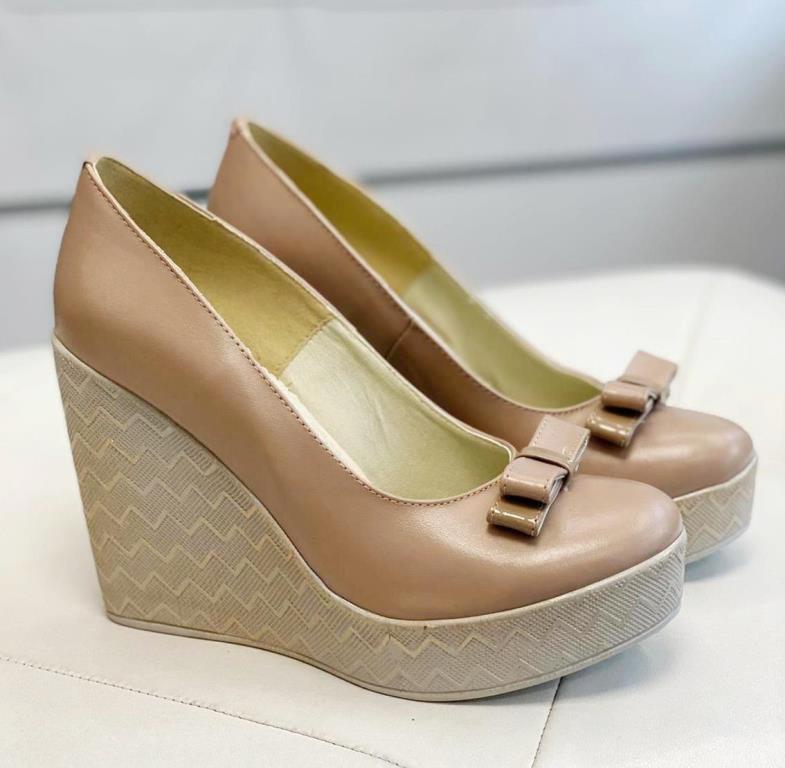 Pantofi dama piele bej Alina2