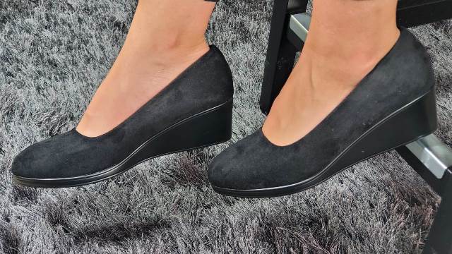 Pantofi dama negri Elma