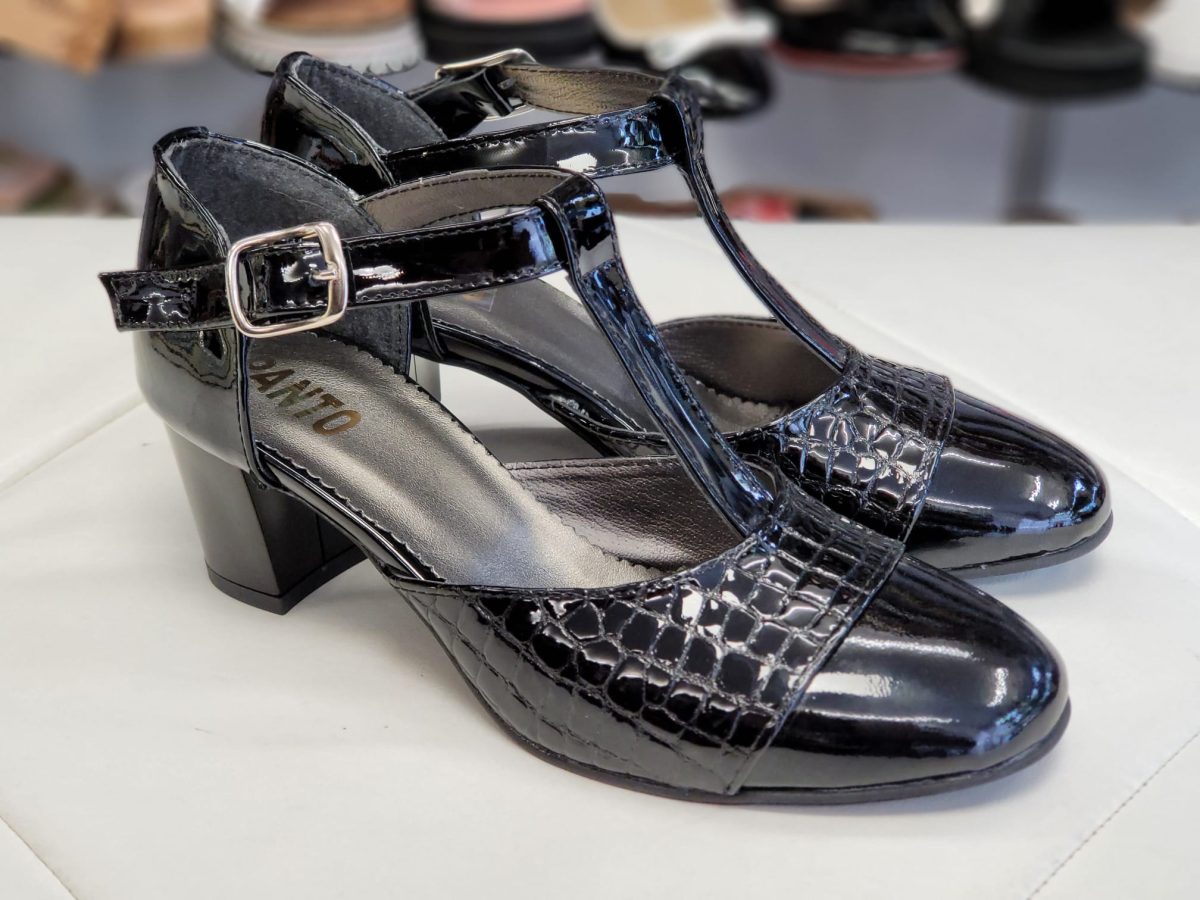 Sandale dama piele negre Anita2