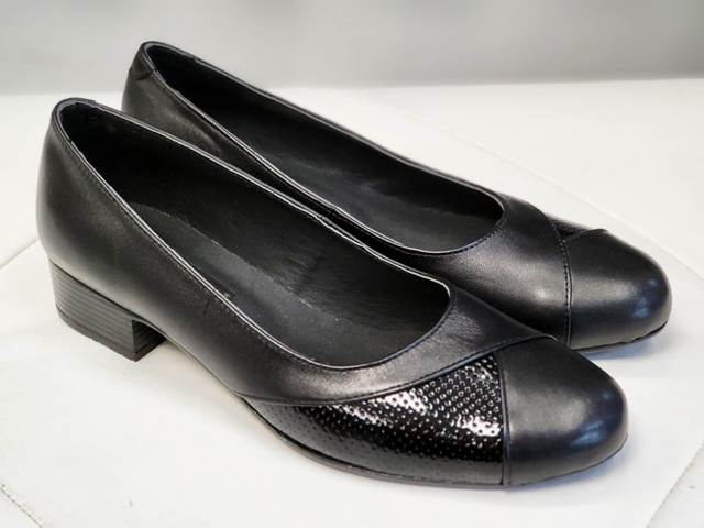 Pantofi dama piele negri Ilinca