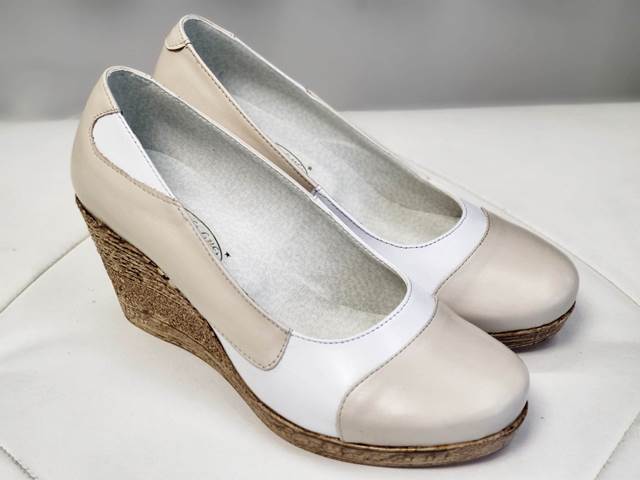 Pantofi dama piele bej Sorana