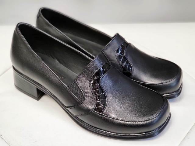 Pantofi dama piele negri Bela
