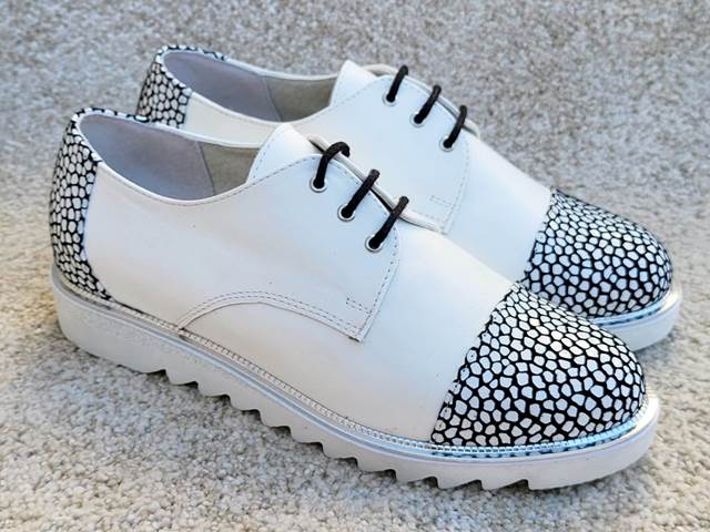 Pantofi dama piele albi Ada