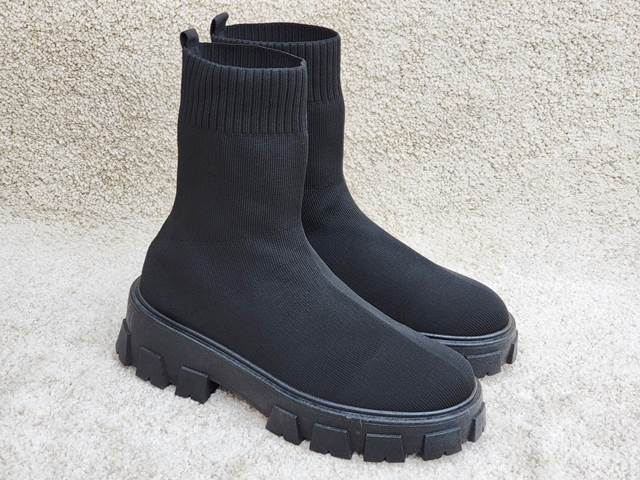 Ghete dama sport negre Cecilia