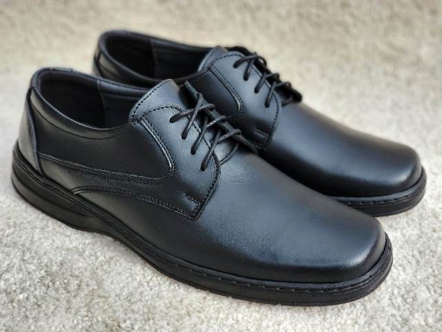 Pantofi barbati piele negri Doru