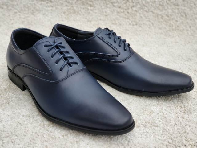Pantofi barbati piele bleumarin Albert