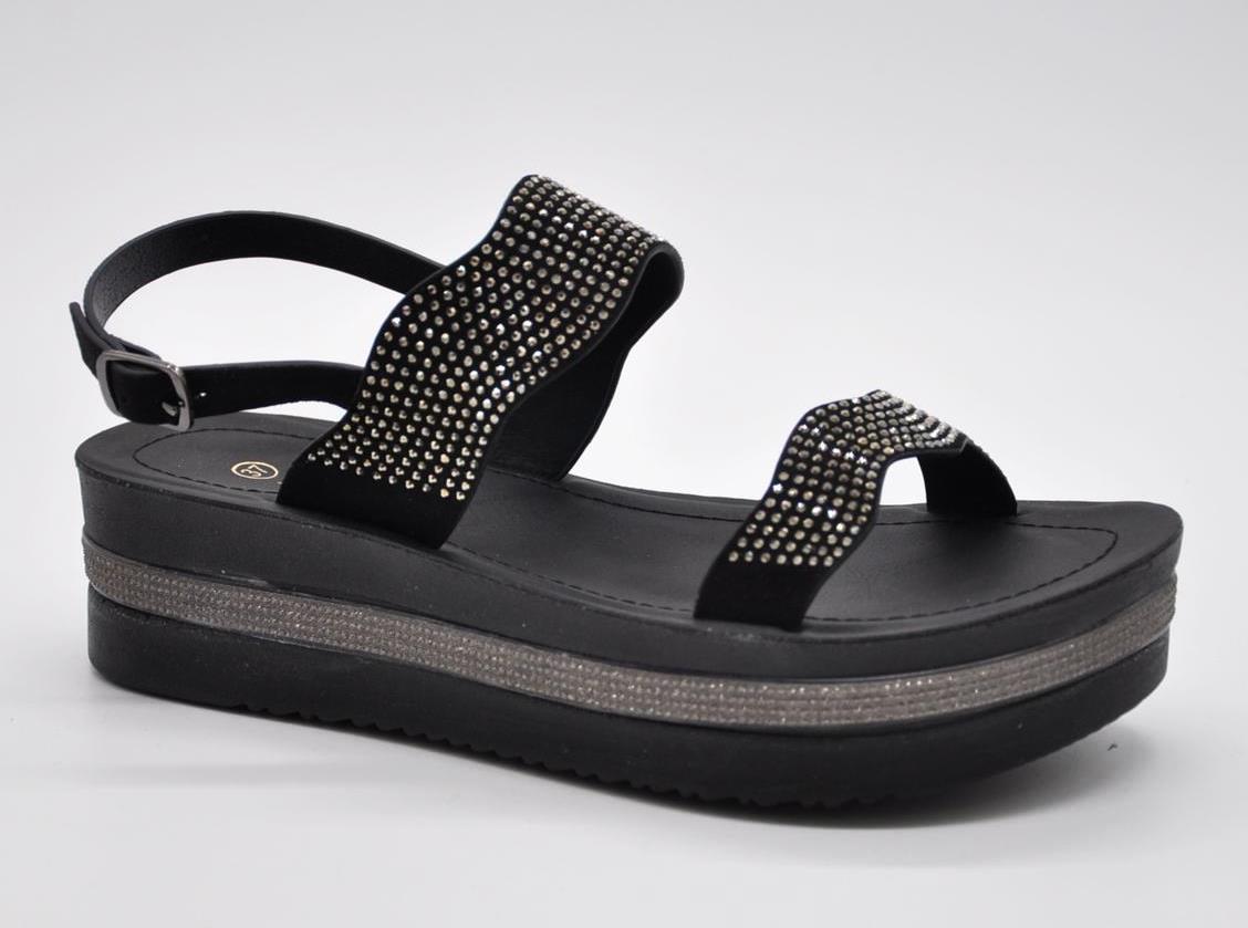 Sandale dama negre Angelica