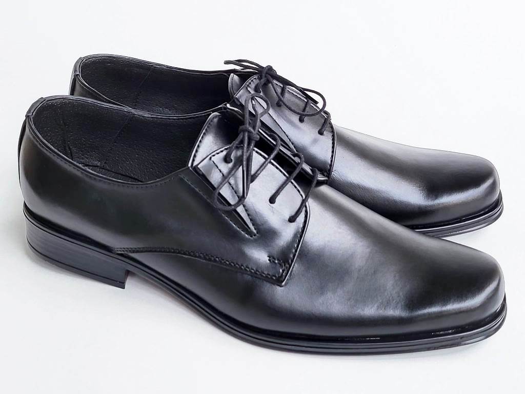 Pantofi barbati piele negri Adi