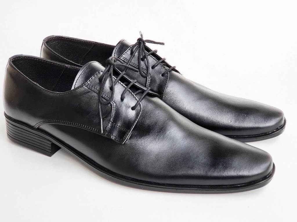 Pantofi barbati piele negri Alexe