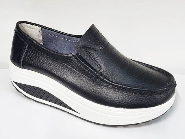 Pantofi dama piele negri Victoria3