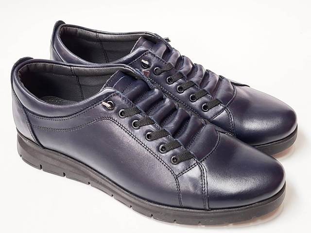 Pantofi barbati piele bleumarin Paul