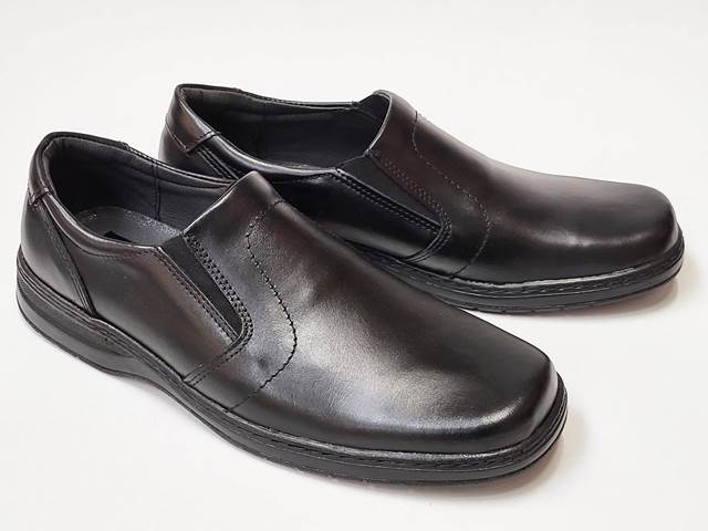 Pantofi barbati piele negri Aurel2