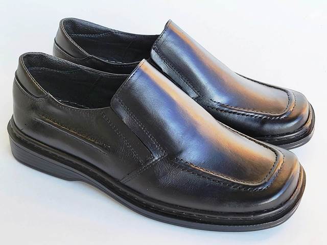 Pantofi barbati piele negri Vasilis