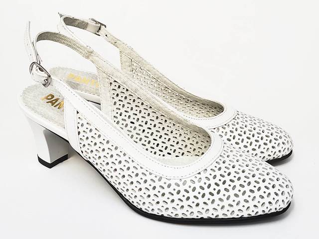 Sandale dama piele albe Tania2