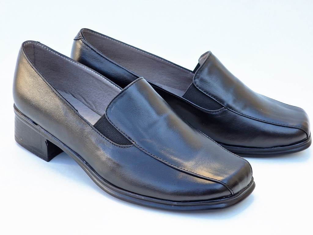 Pantofi dama piele negri Iris2