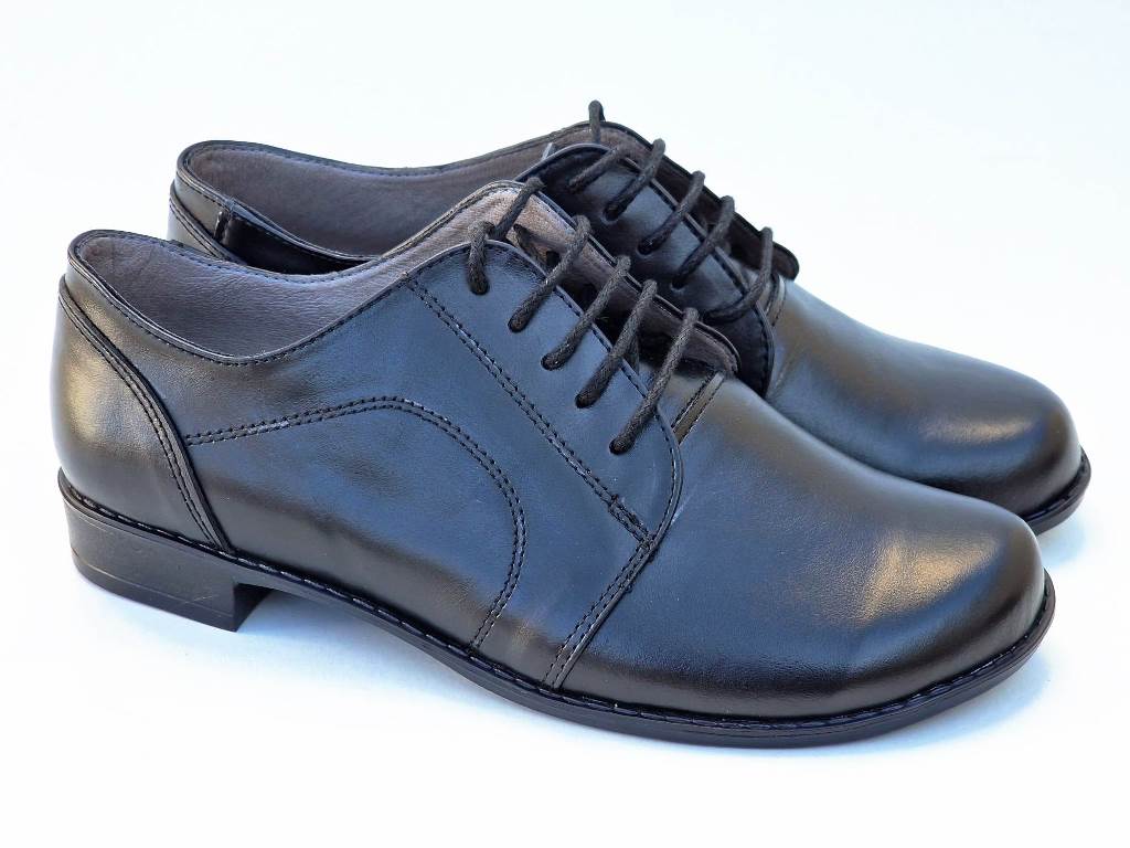 Pantofi dama piele negri Lina