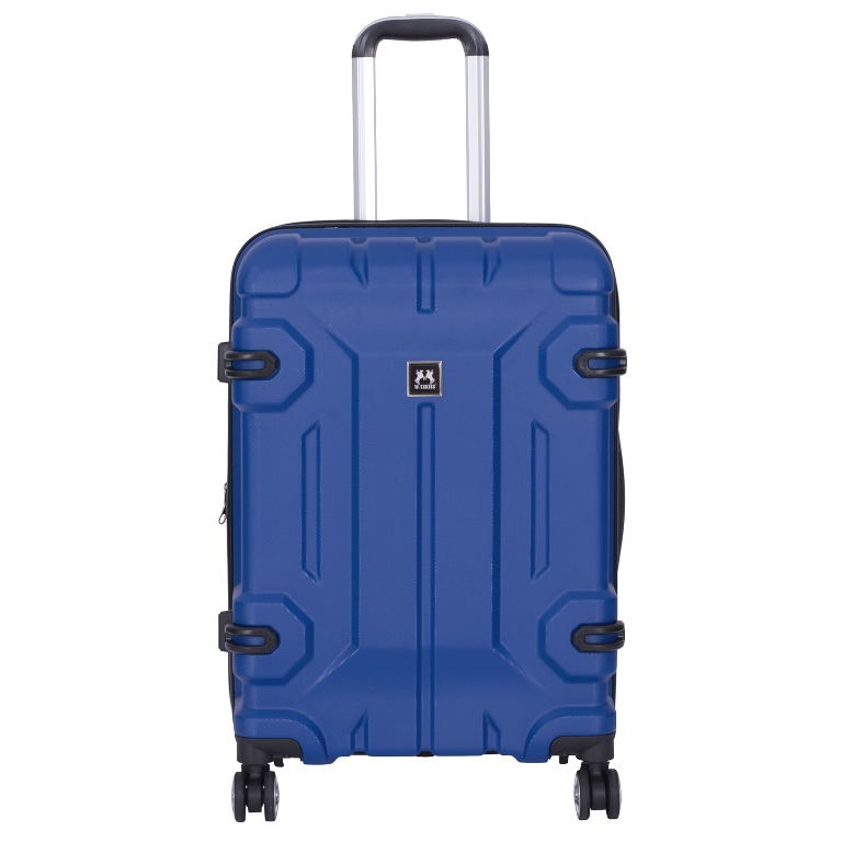 Troler bleumarin din ABS pentru cabina avion Wizz 40x30x20cm