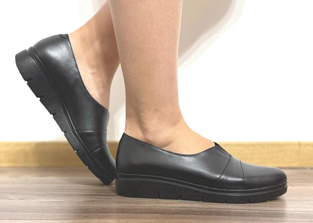 Pantofi dama piele negri Dora3