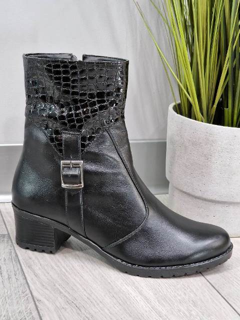 Ghete dama piele negre Doinita5