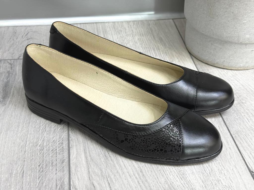 Pantofi dama piele negri Dona3