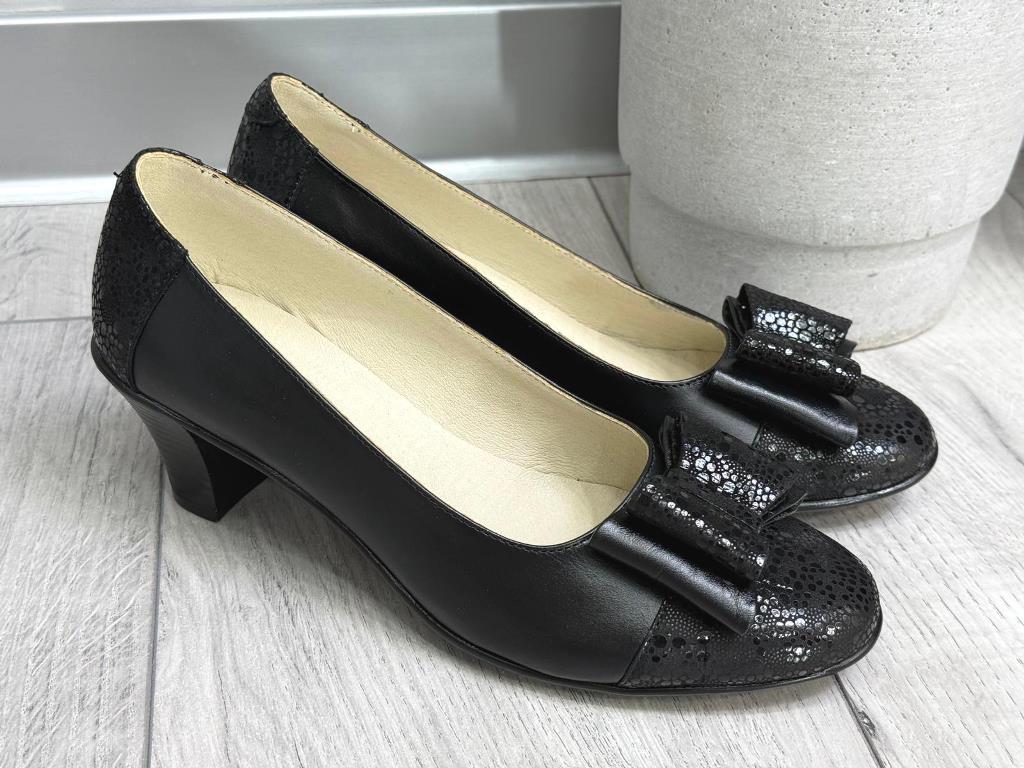 Pantofi dama piele negri Zeta3