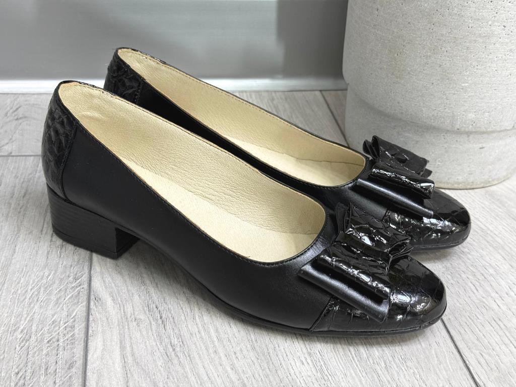 Pantofi dama piele negri Salma5