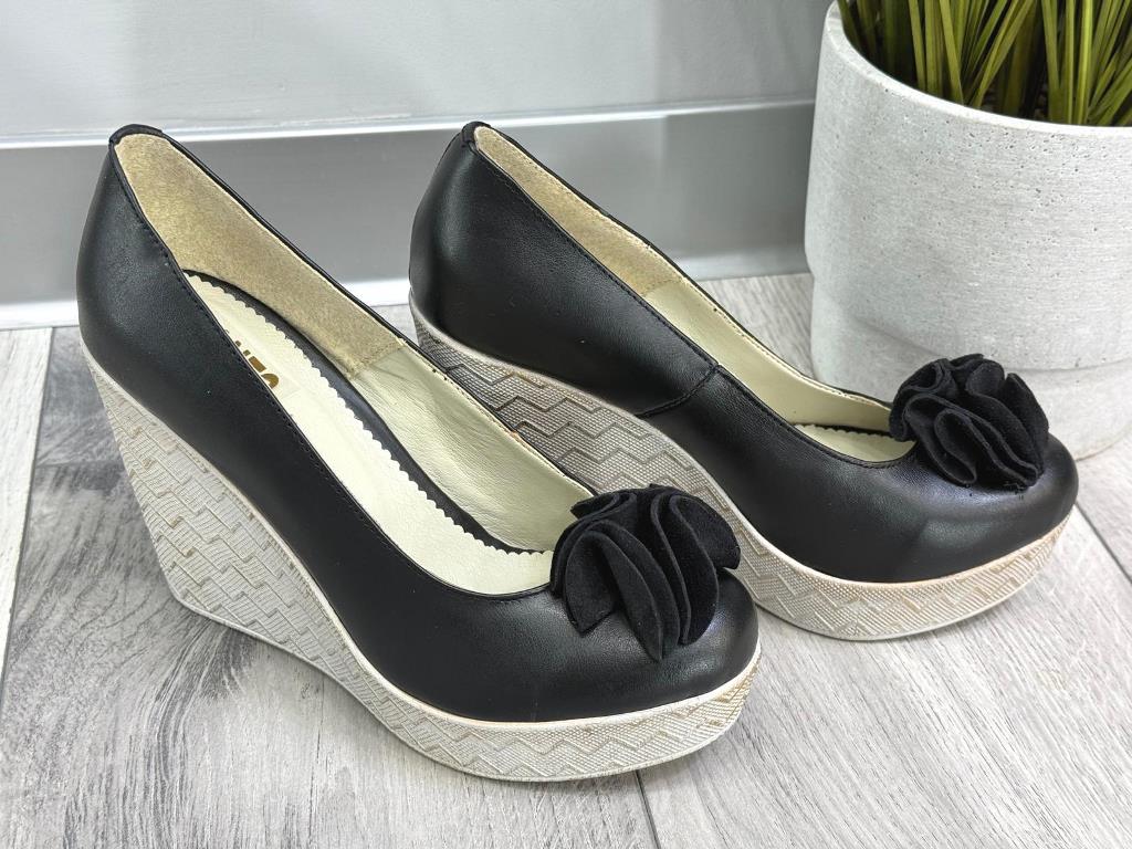 Pantofi dama piele negri Ioana2